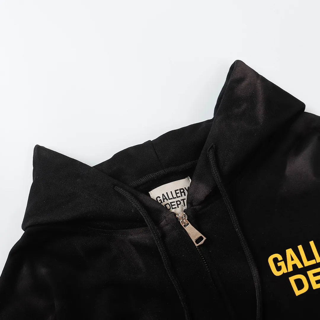 GALLERY. DEPT new zipper hooded jacket Style number: D2372 P266 Color: Black Gray Blue Code number: S M L XL